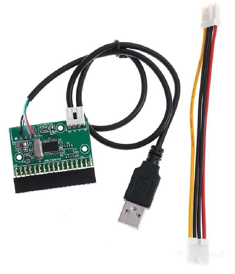 1.44mb 3.5" floppy drive connector 34 Pin to Usb Skelbiu.lt