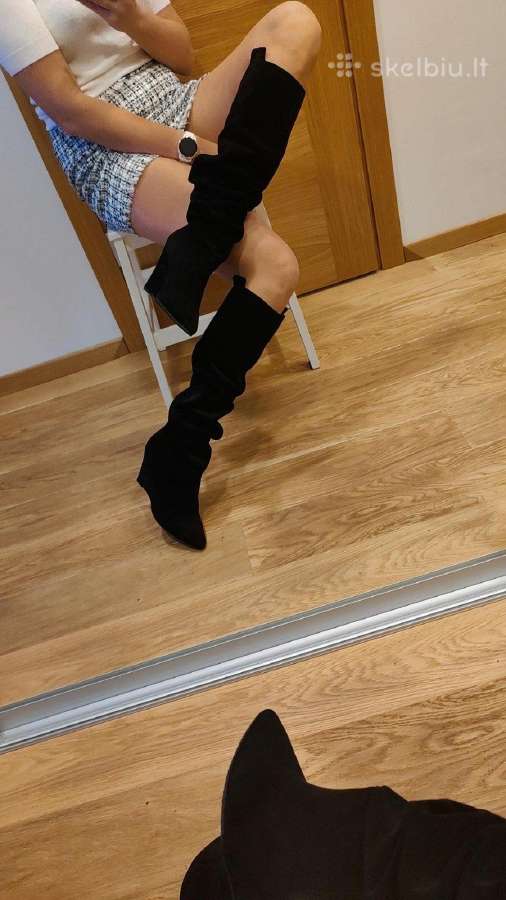 Eva Longoria nauji zomšiniai botfortai - nuotraukos Nr. 6