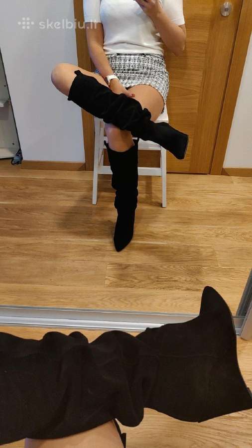 Eva Longoria nauji zomšiniai botfortai - nuotraukos Nr. 7