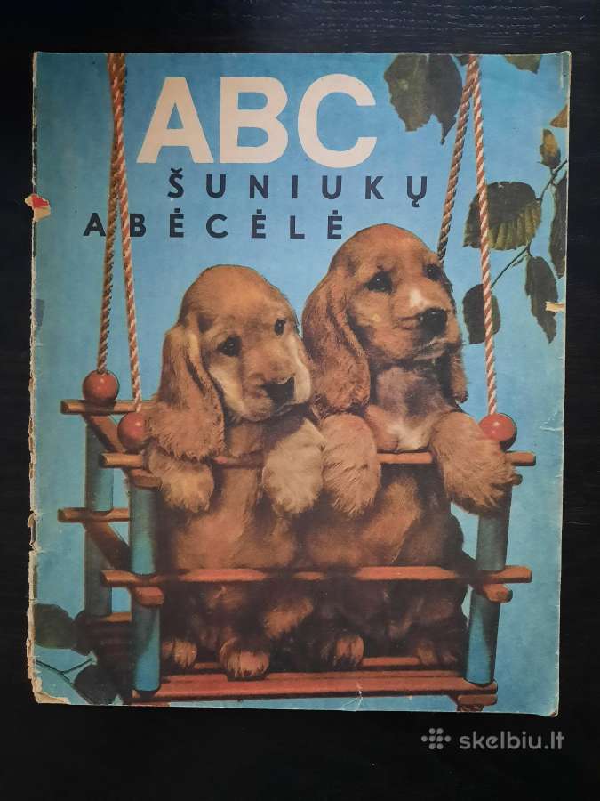 Knygelė "Šuniukų abėcėlė"