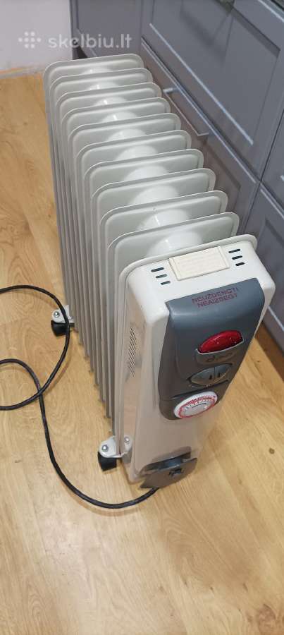 Tepalinis šildytuvas 0-2,5kw ir 0,7kw