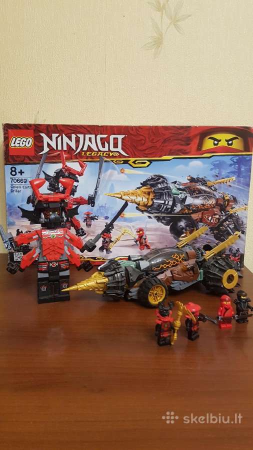 Lego Ninjago 70669 Cole žemės grąžtas- mašina