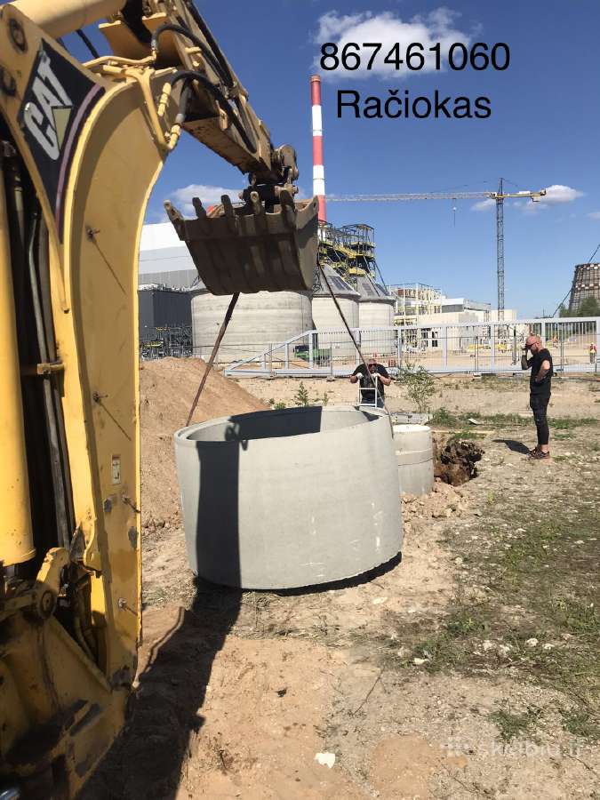Ratinis Ekskavatorius račiokas krautuvas sniego va - nuotraukos Nr. 10