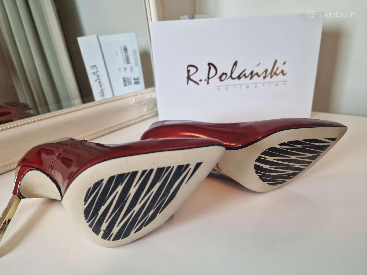 "r.polanksi" aukštakulniai, 38 d., nauji, oda - nuotraukos Nr. 6