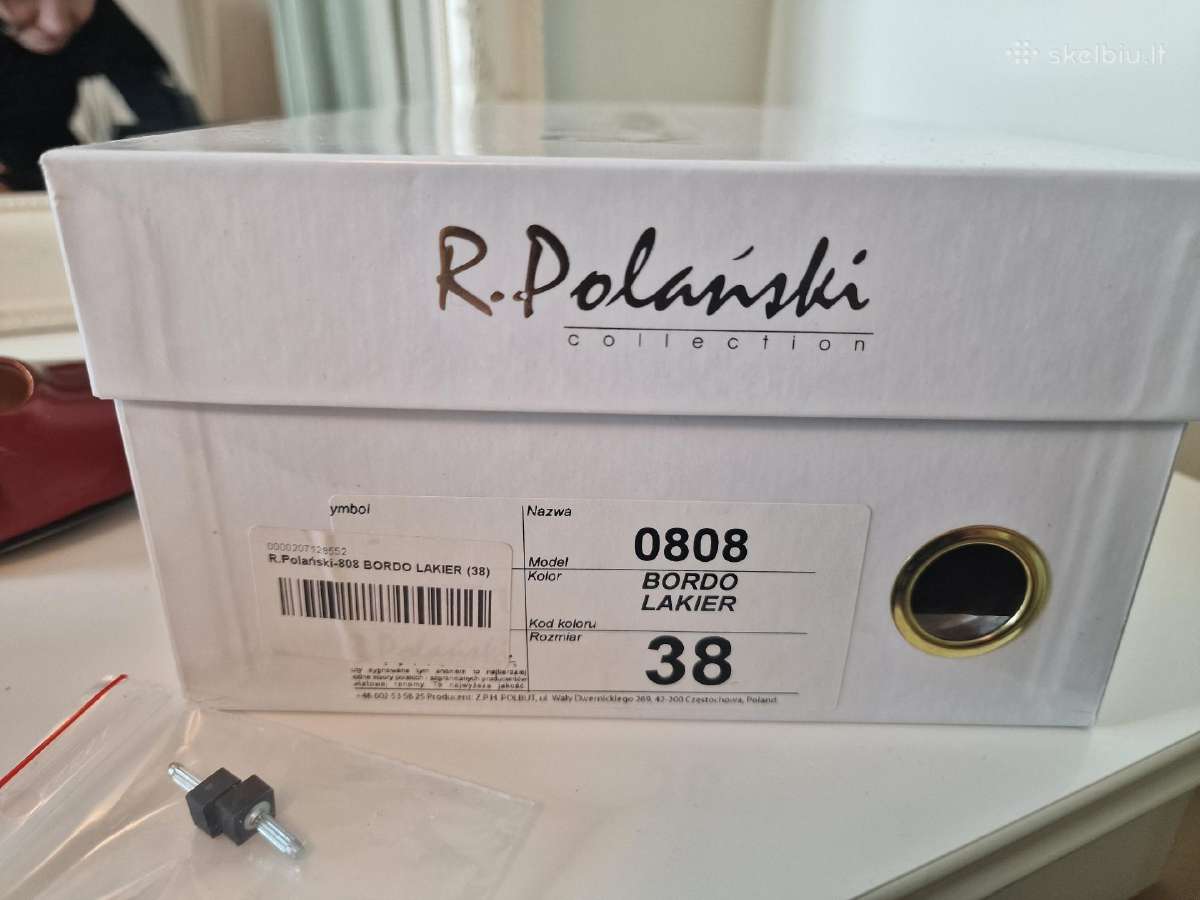 "r.polanksi" aukštakulniai, 38 d., nauji, oda - nuotraukos Nr. 11