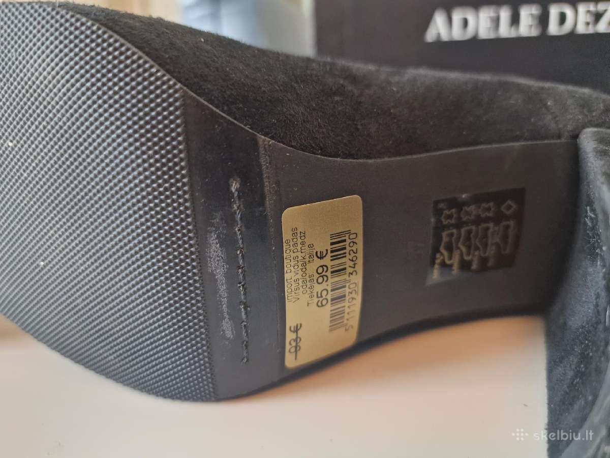 "Adele Dezotti" verstos odos bateliai, 36 dydis - nuotraukos Nr. 7
