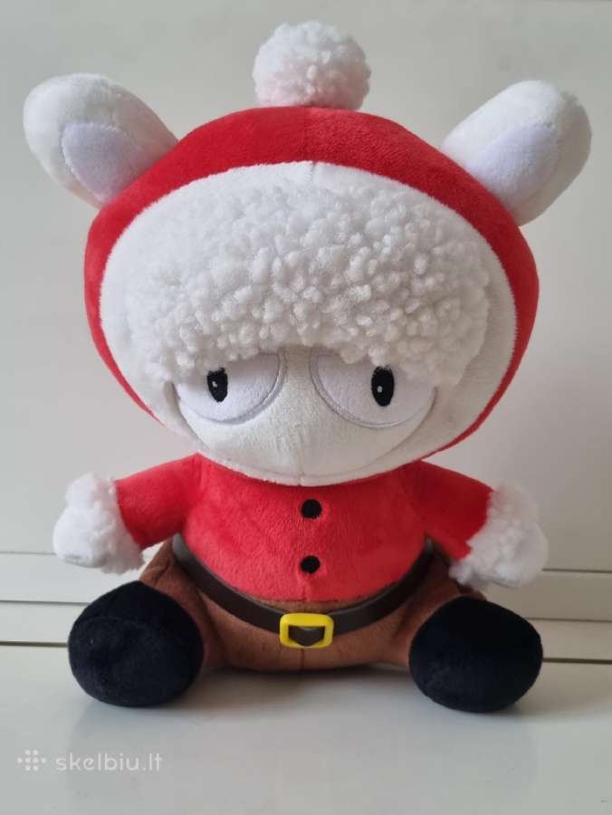 Minkštas linksmas Kalėdų nuotaikos žaislas