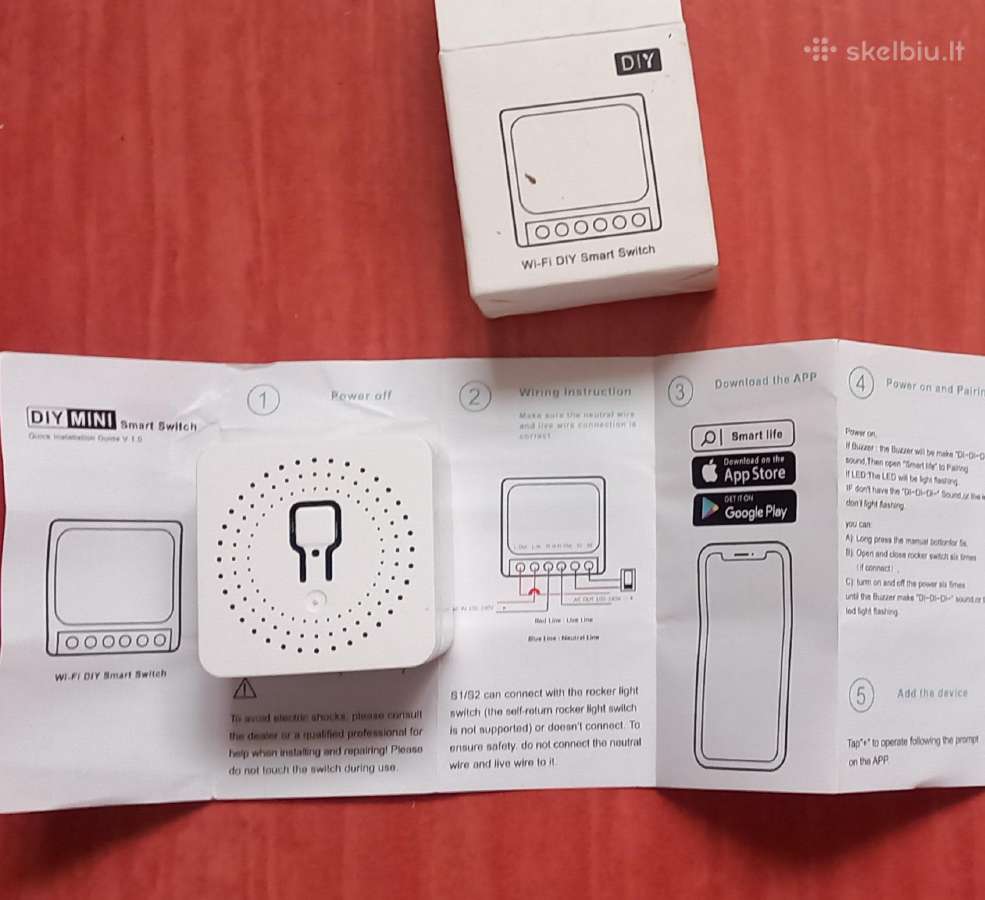 Parduodu WiFi smart jungiklius - nuotraukos Nr. 3