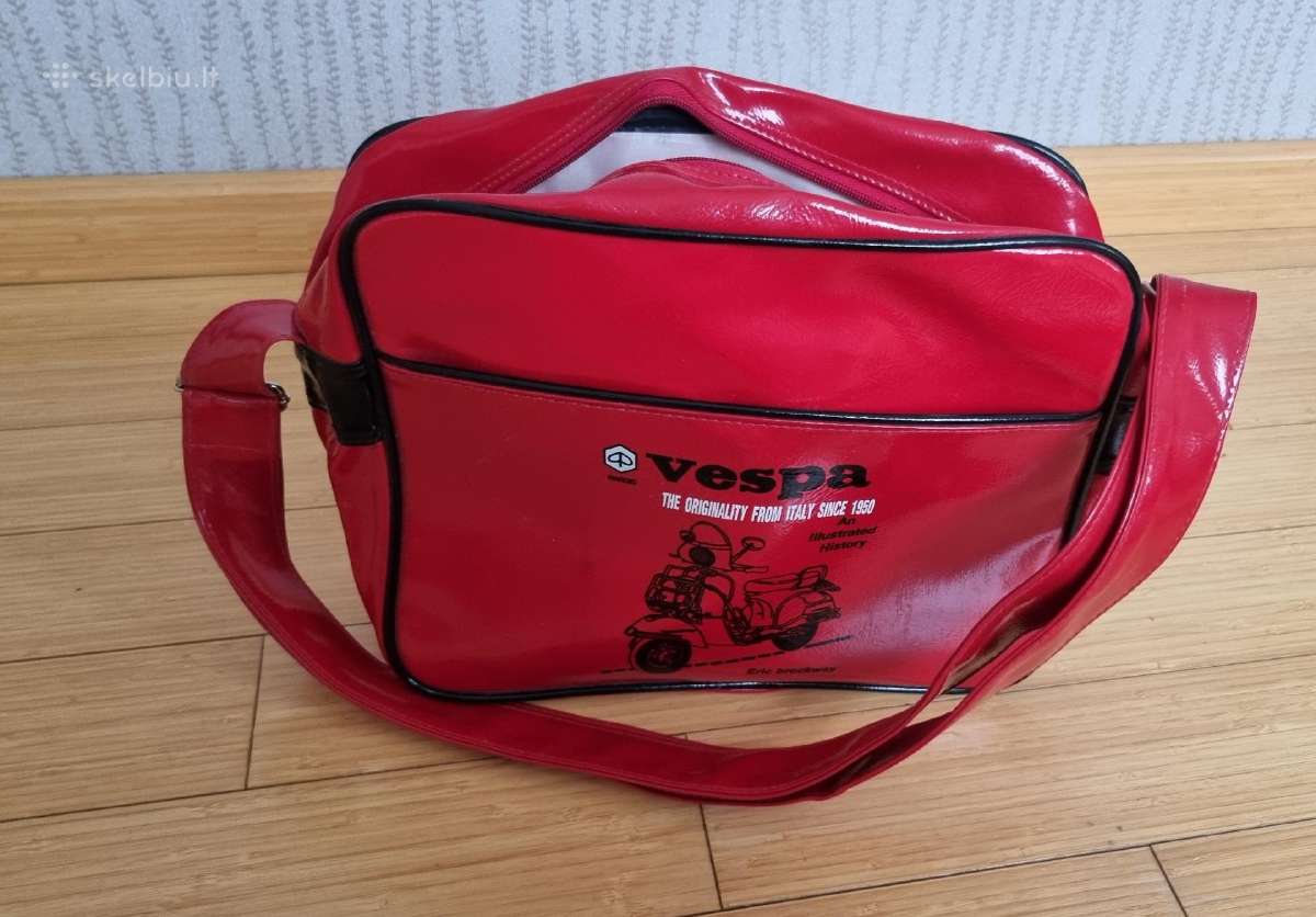 Vespa gerbėjams - krepšys, rankinė, tašė