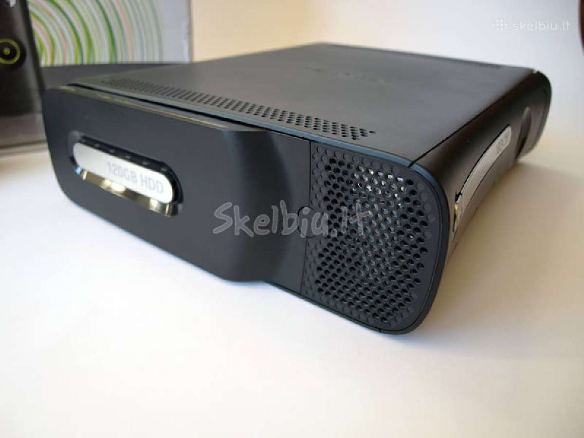 Su garantija xbox 360 elite 500gb rgh 80 žaidimų - nuotraukos Nr. 2