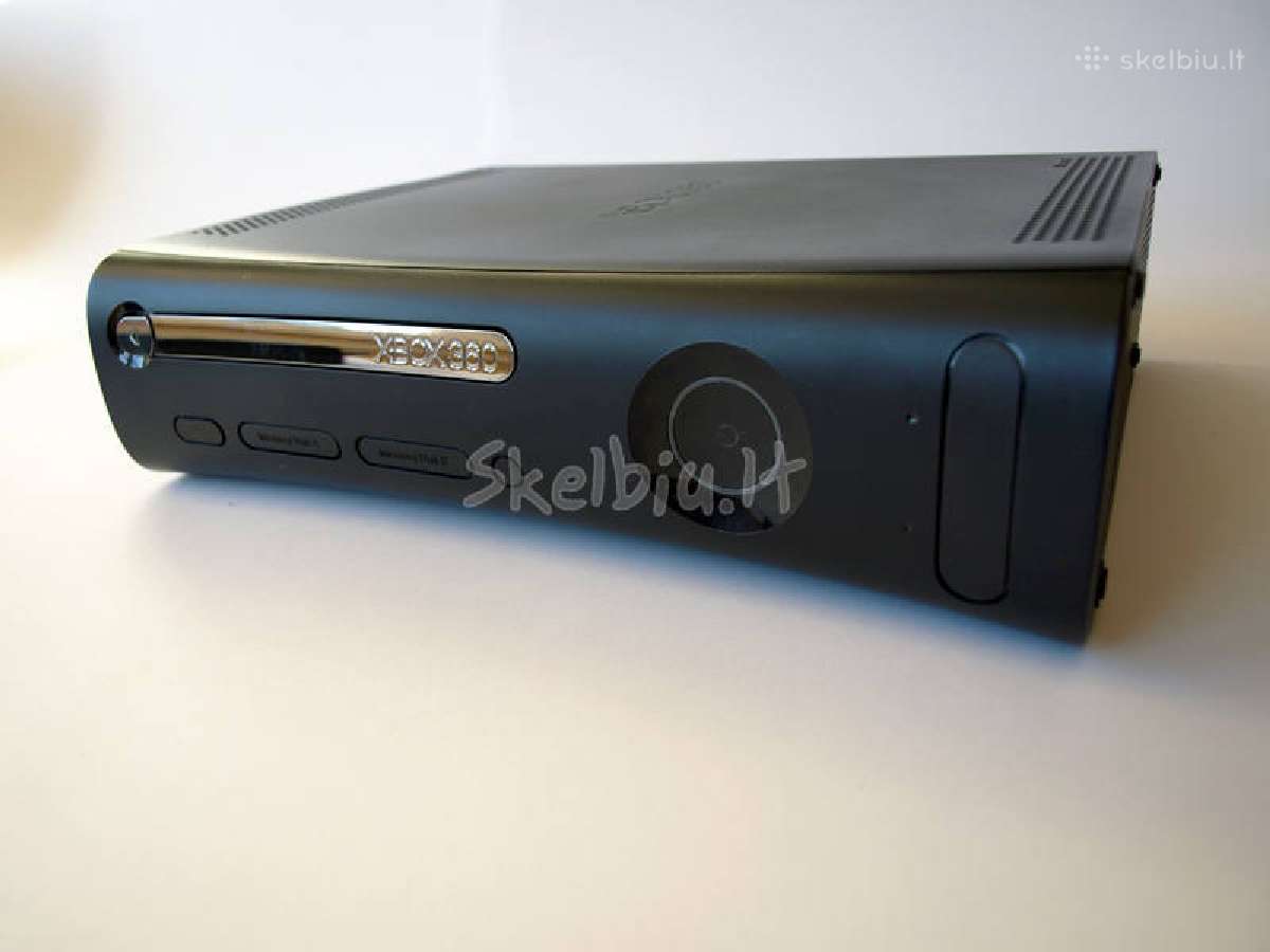 Su garantija xbox 360 elite 500gb rgh 80 žaidimų - nuotraukos Nr. 3