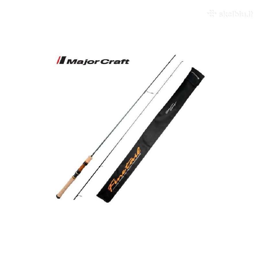 Canne Spinning Major Craft Fine Tail FFB 722L – 7'2" 98g – Lancer Fin Débutant