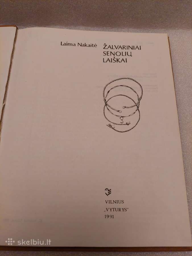 Žalvariniai senolių laiškai - nuotraukos Nr. 2