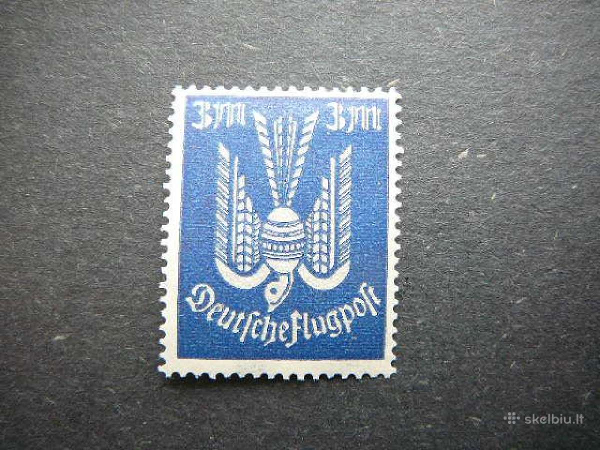 Oro pastas Vokietija 1922 vkt217s