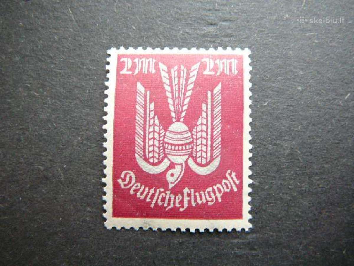 Oro pastas Vokietija 1922 vkt216s