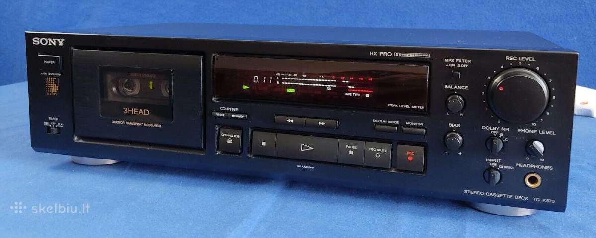 Kasetinis Nakamichi Akai Aiwa Sony JVC Pioneer - nuotraukos Nr. 9