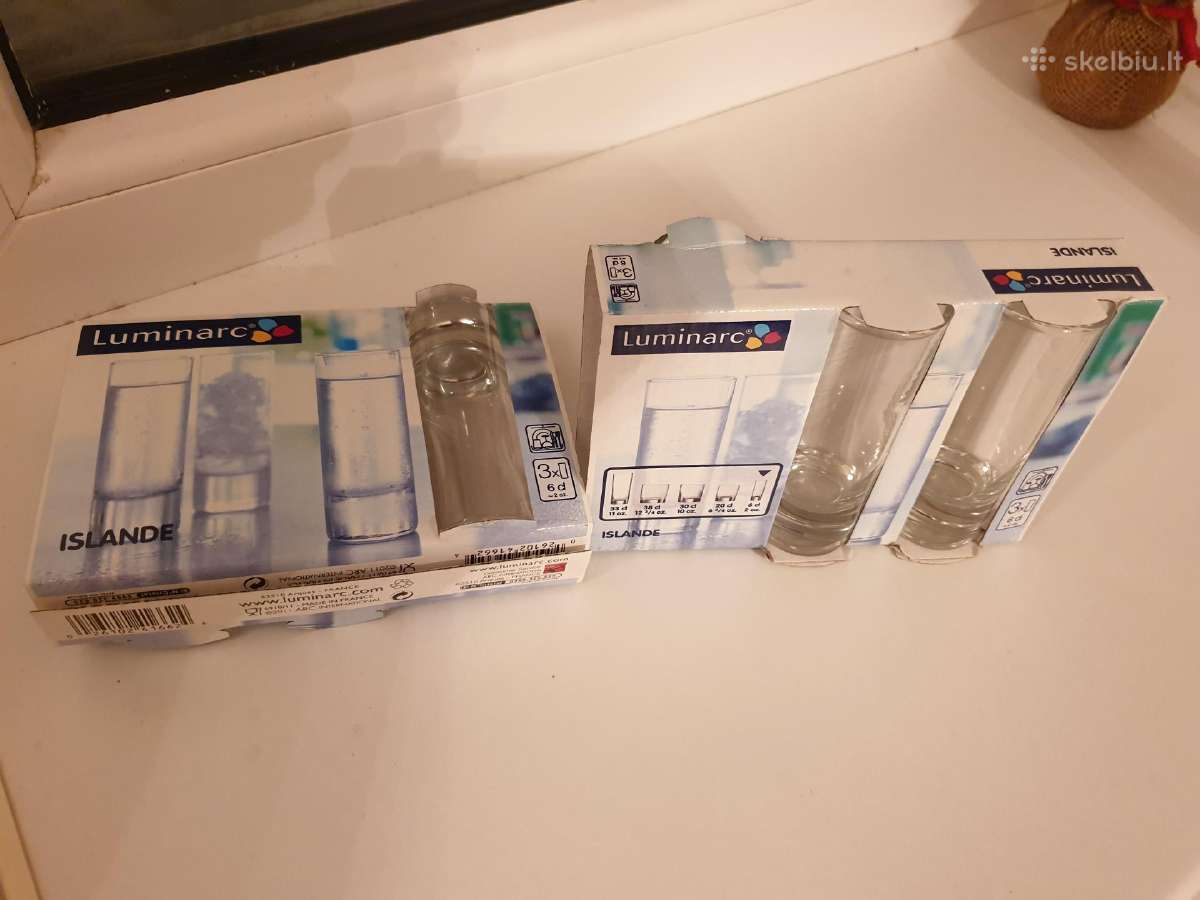 Luminarc stiklinės ir taurės - nuotraukos Nr. 8