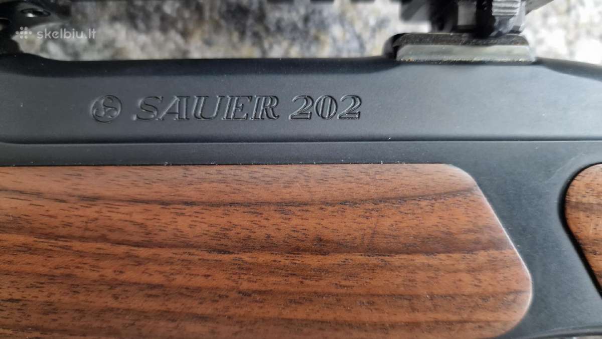 Sauer 202, 300wm, + balistinė optika su tolimačiu - nuotraukos Nr. 3