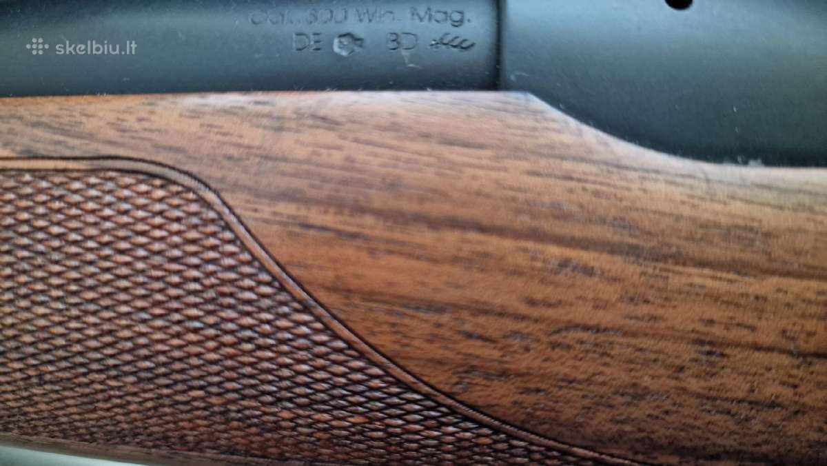 Sauer 202, 300wm, + balistinė optika su tolimačiu - nuotraukos Nr. 5