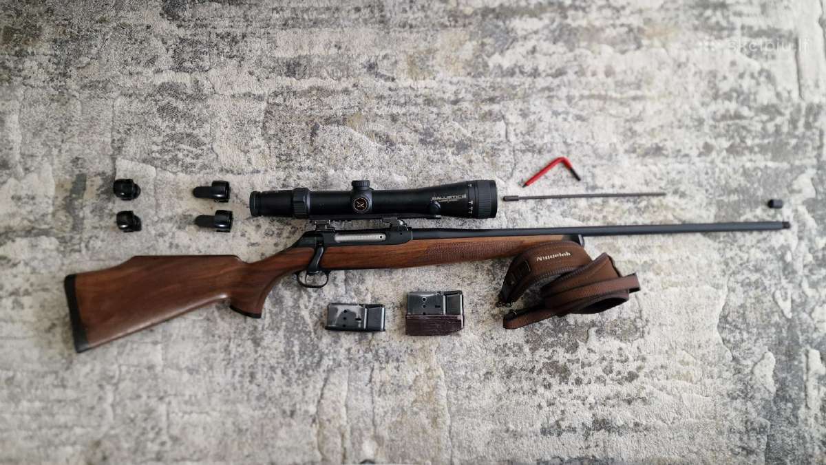 Sauer 202, 300wm, + balistinė optika su tolimačiu - nuotraukos Nr. 11