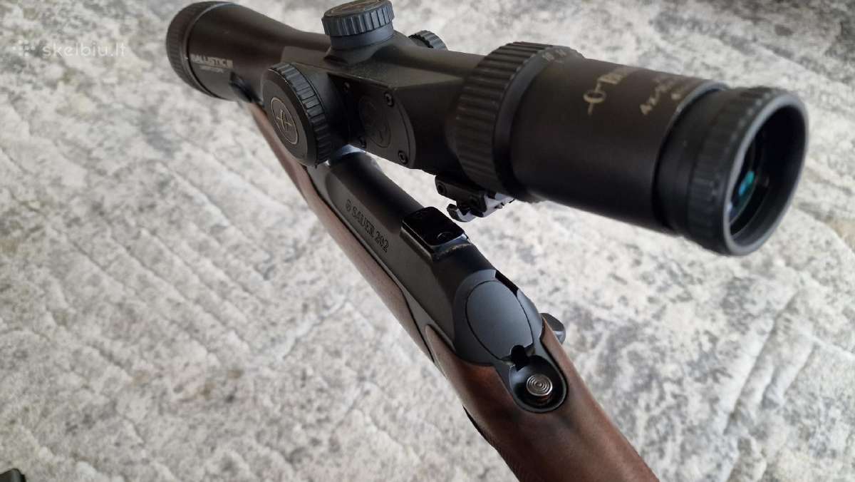 Sauer 202, 300wm, + balistinė optika su tolimačiu - nuotraukos Nr. 12