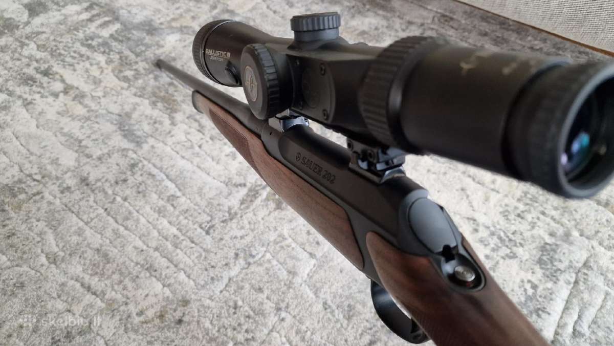 Sauer 202, 300wm, + balistinė optika su tolimačiu - nuotraukos Nr. 13