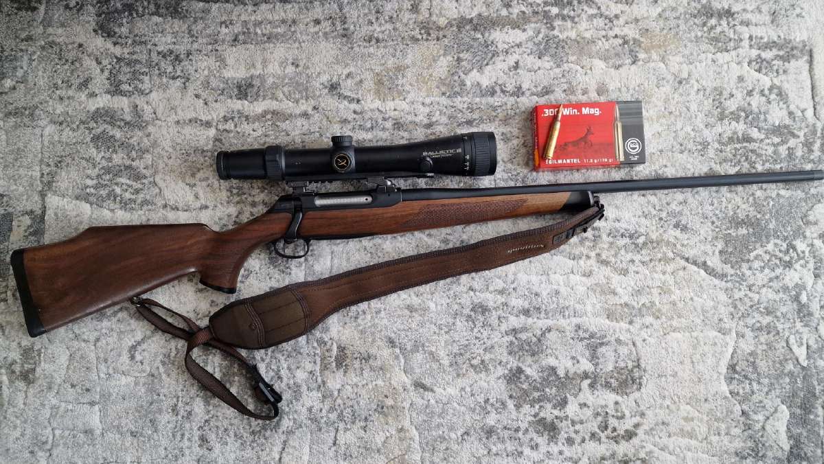 Sauer 202, 300wm, + balistinė optika su tolimačiu - nuotraukos Nr. 23