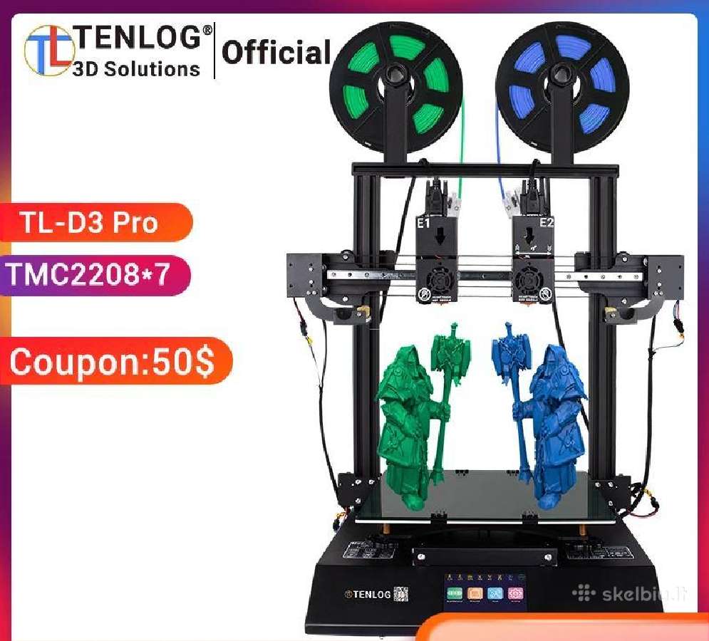 3D Printer Tenlog Tl-d3 Pro Idex