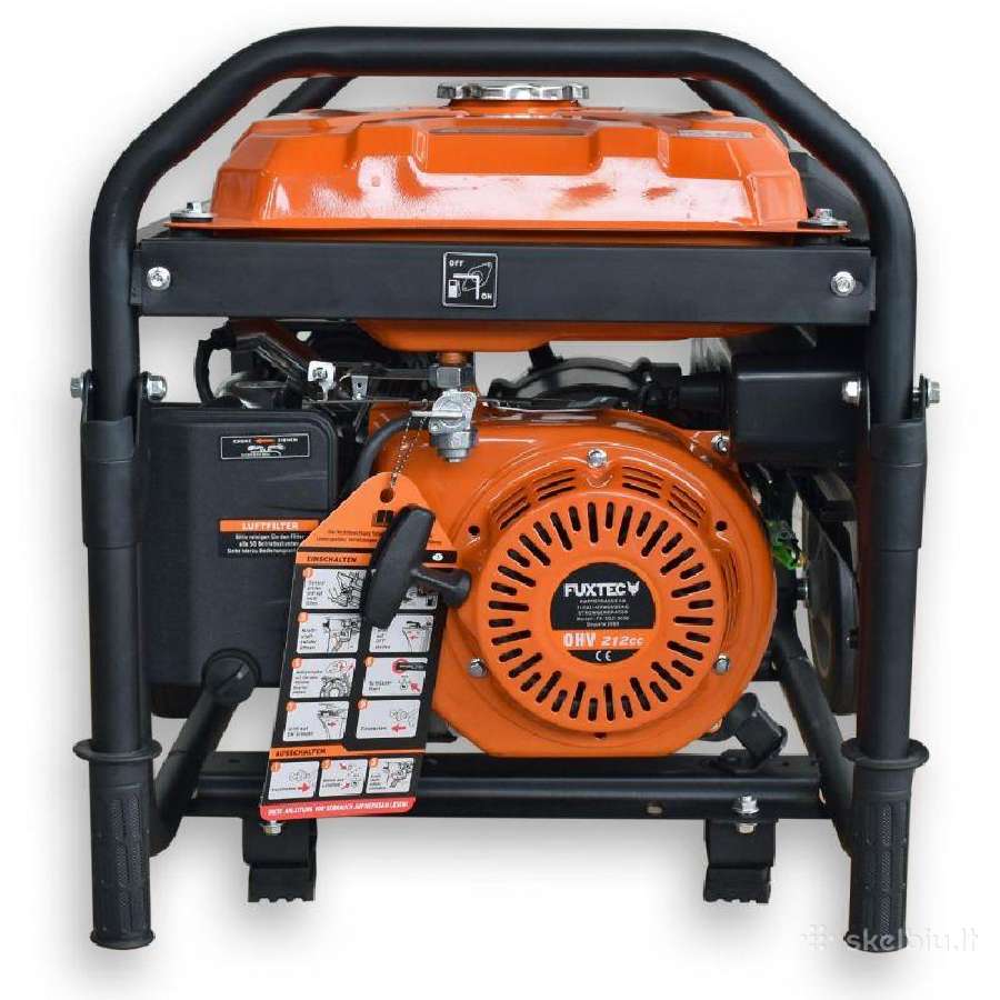 Elektros generatorius Fuxtec 2,8kw - nuotraukos Nr. 3