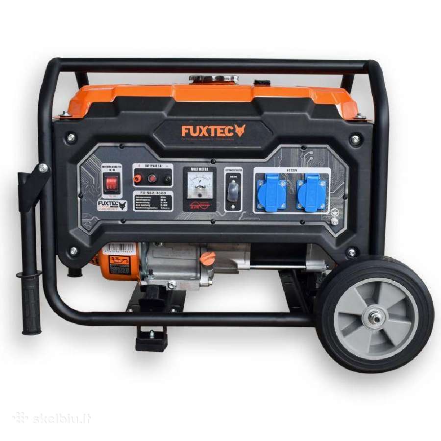 Elektros generatorius Fuxtec 2,8kw - nuotraukos Nr. 2