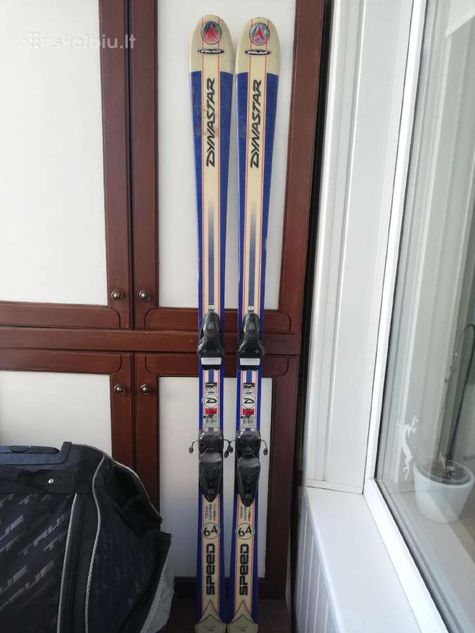 Kalnu slides Dynastar su apkaustais 110 - 175cm.
