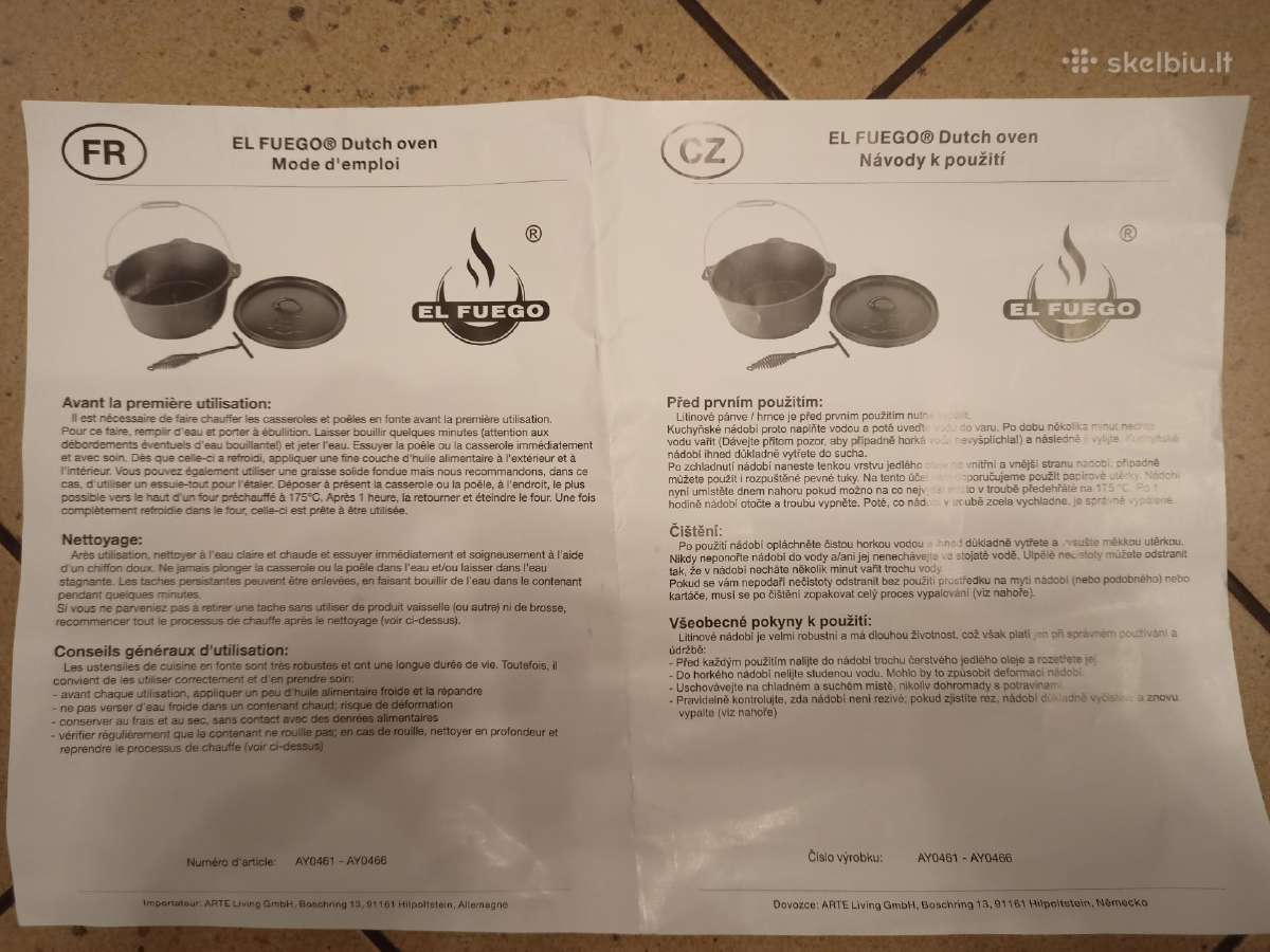 Ketaus grill indų rinkinys - nuotraukos Nr. 8