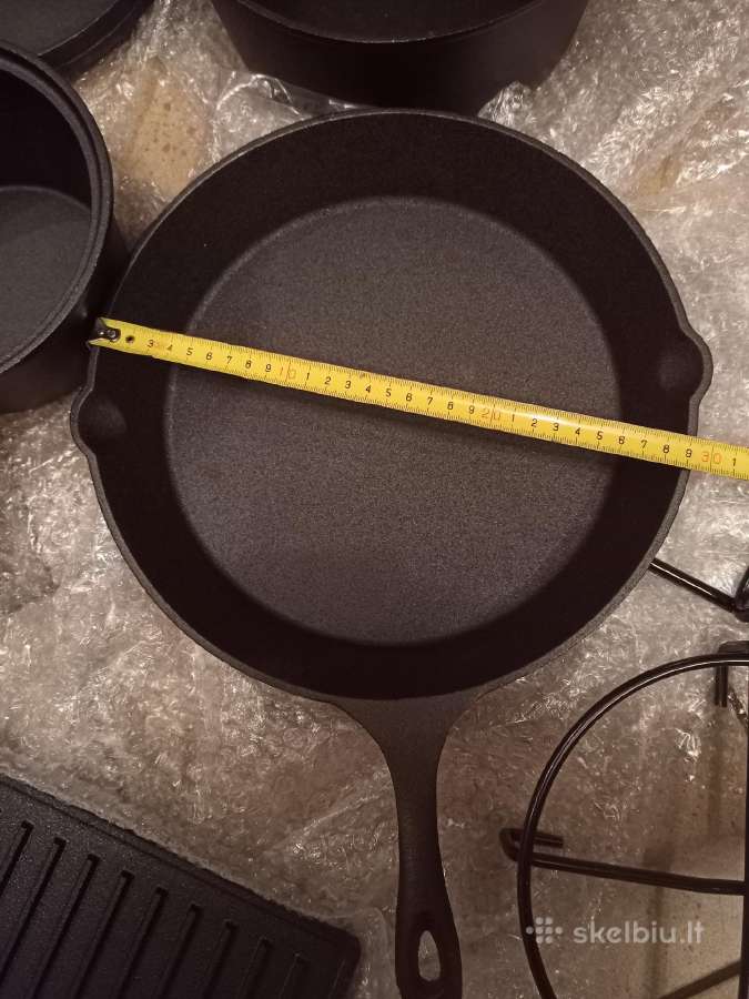 Ketaus grill indų rinkinys - nuotraukos Nr. 4