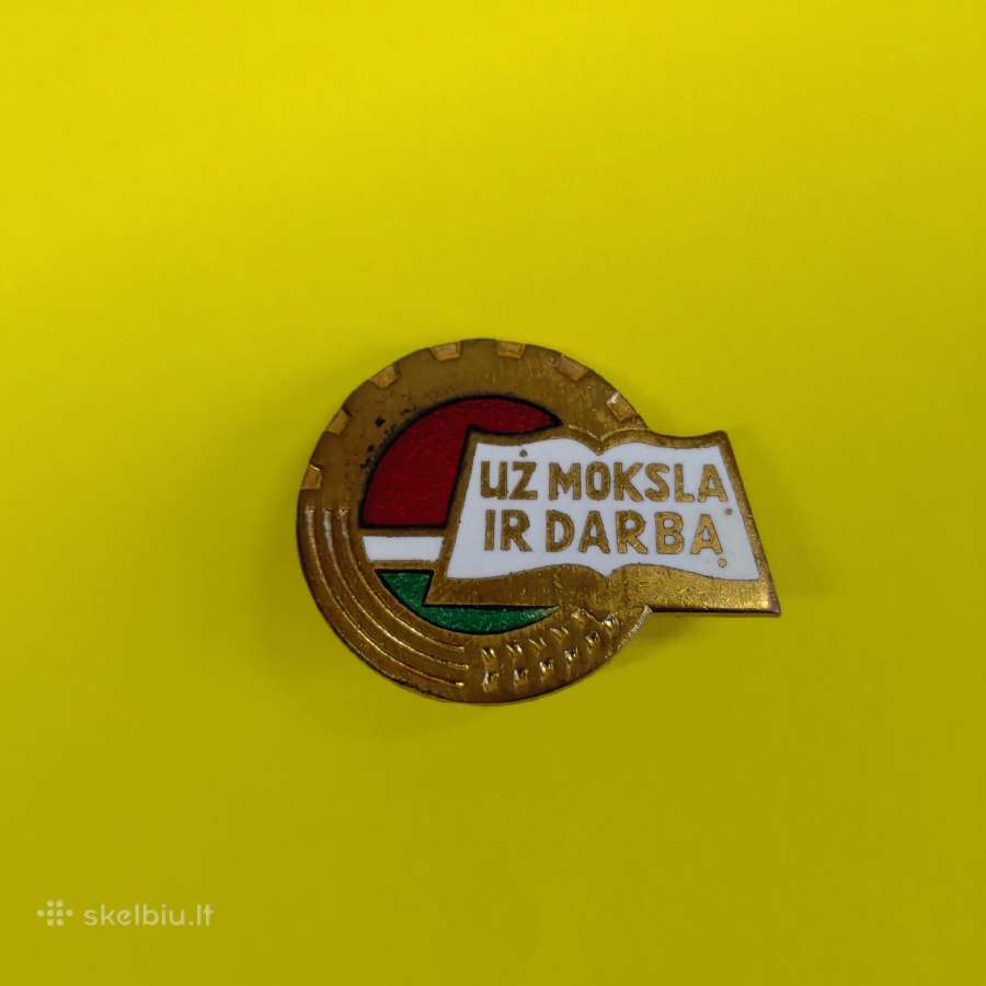 Už mokslą ir darbą