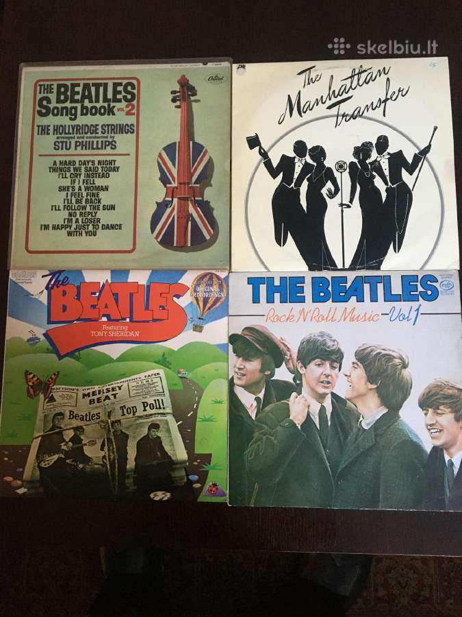 Senos The Beatles plokštelės
