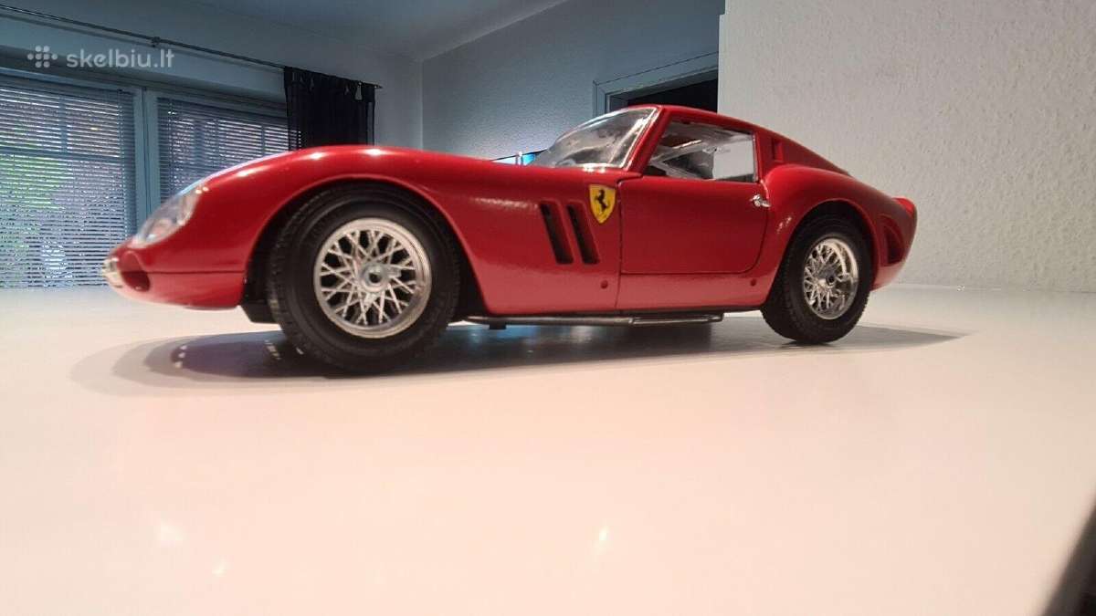 Ferrari Gto 1962 retro vintažinis modeliukas italy - nuotraukos Nr. 4