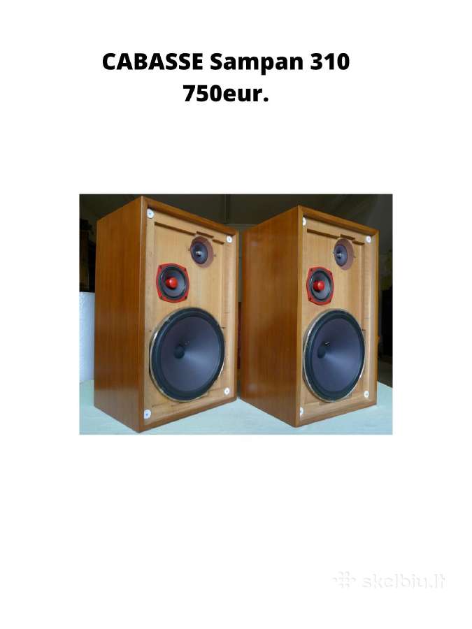 Kolonėlės Ar B&w Bose Cabasse Jbl Pioneer - nuotraukos Nr. 4