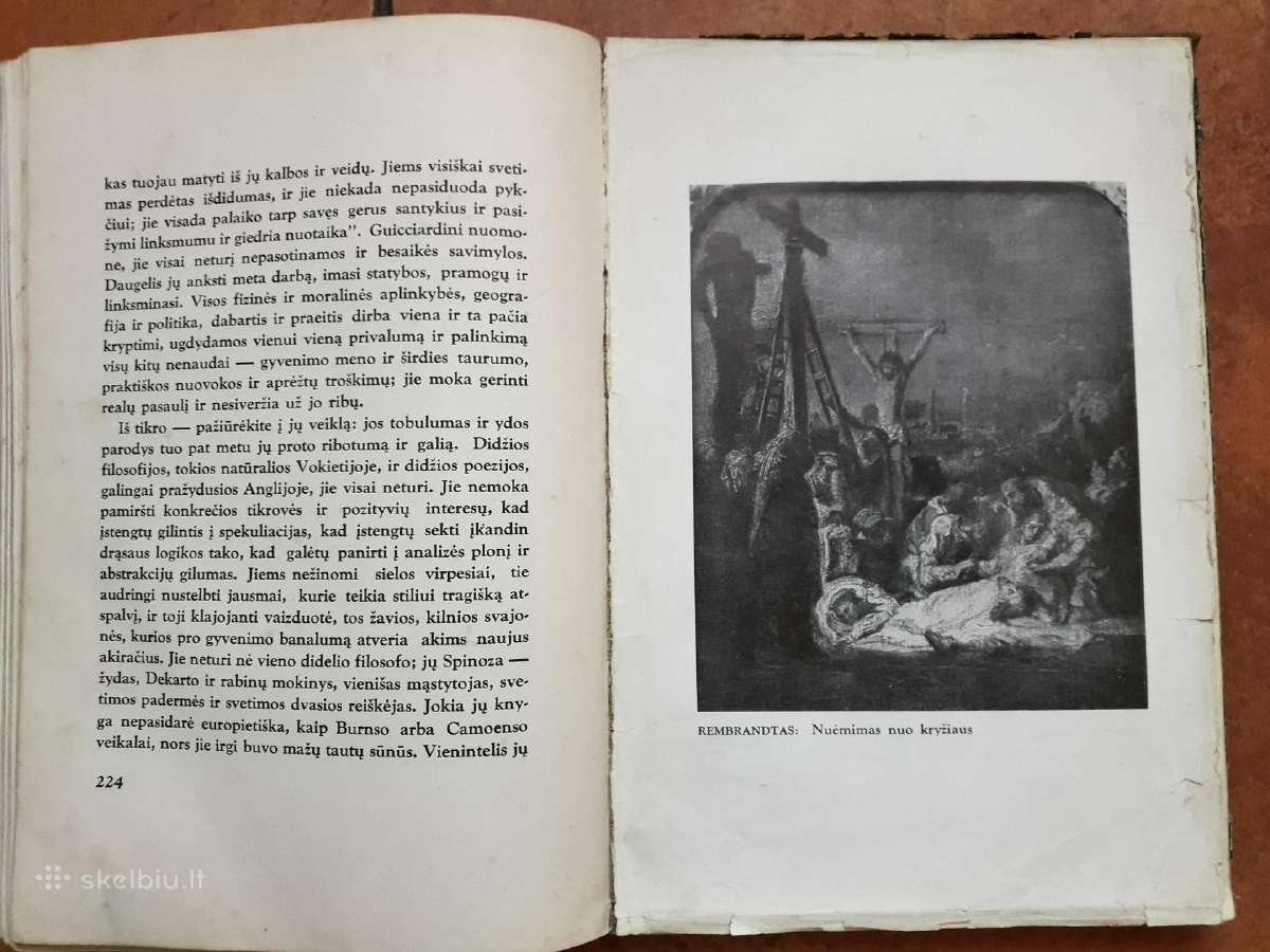 Hippolyte Taine "Meno Filosofija" 1 tomas 1938 m. - nuotraukos Nr. 22