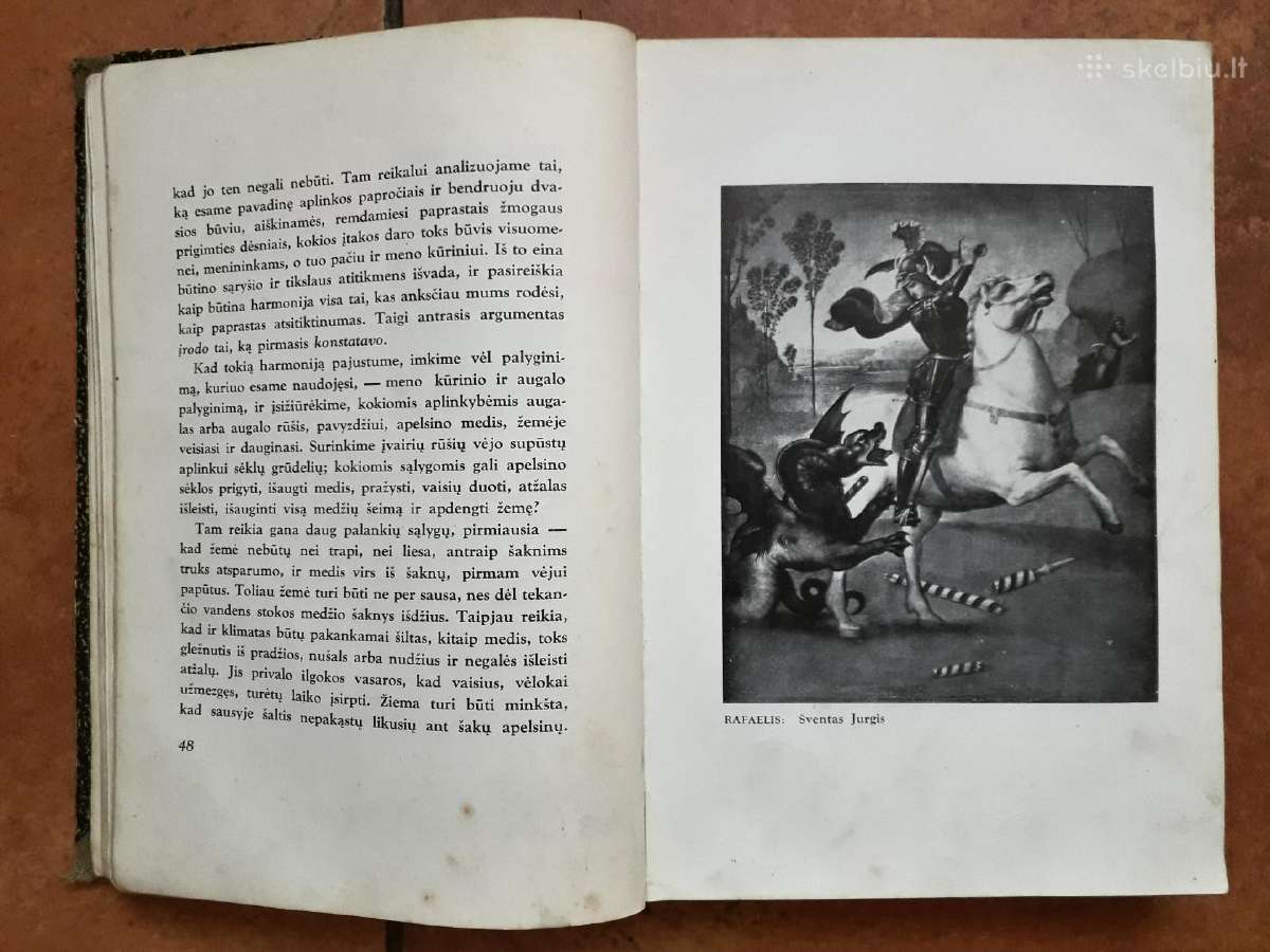 Hippolyte Taine "Meno filosofija" 1 tomas 1938 m. - nuotraukos Nr. 9