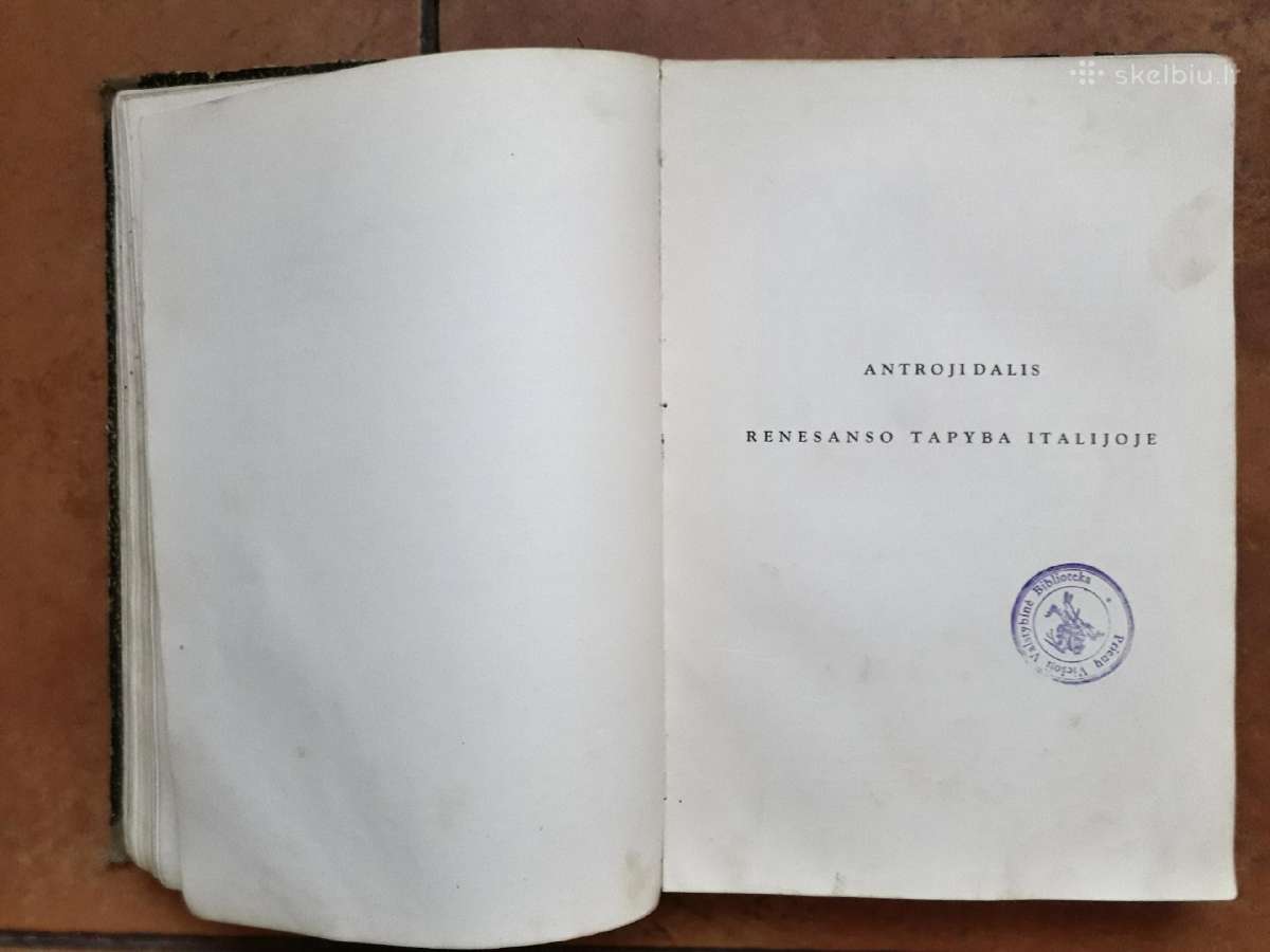 Hippolyte Taine "Meno filosofija" 1 tomas 1938 m. - nuotraukos Nr. 12