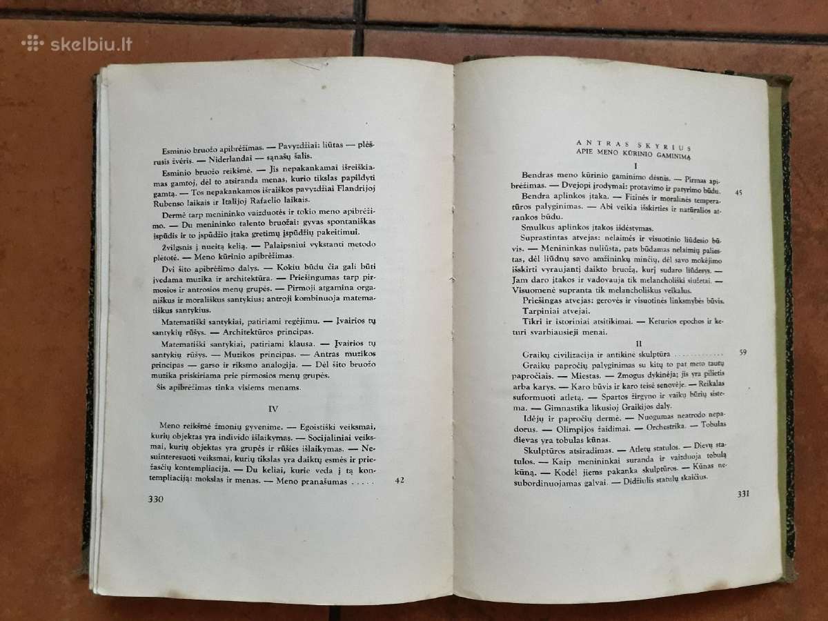 Hippolyte Taine "Meno filosofija" 1 tomas 1938 m. - nuotraukos Nr. 25