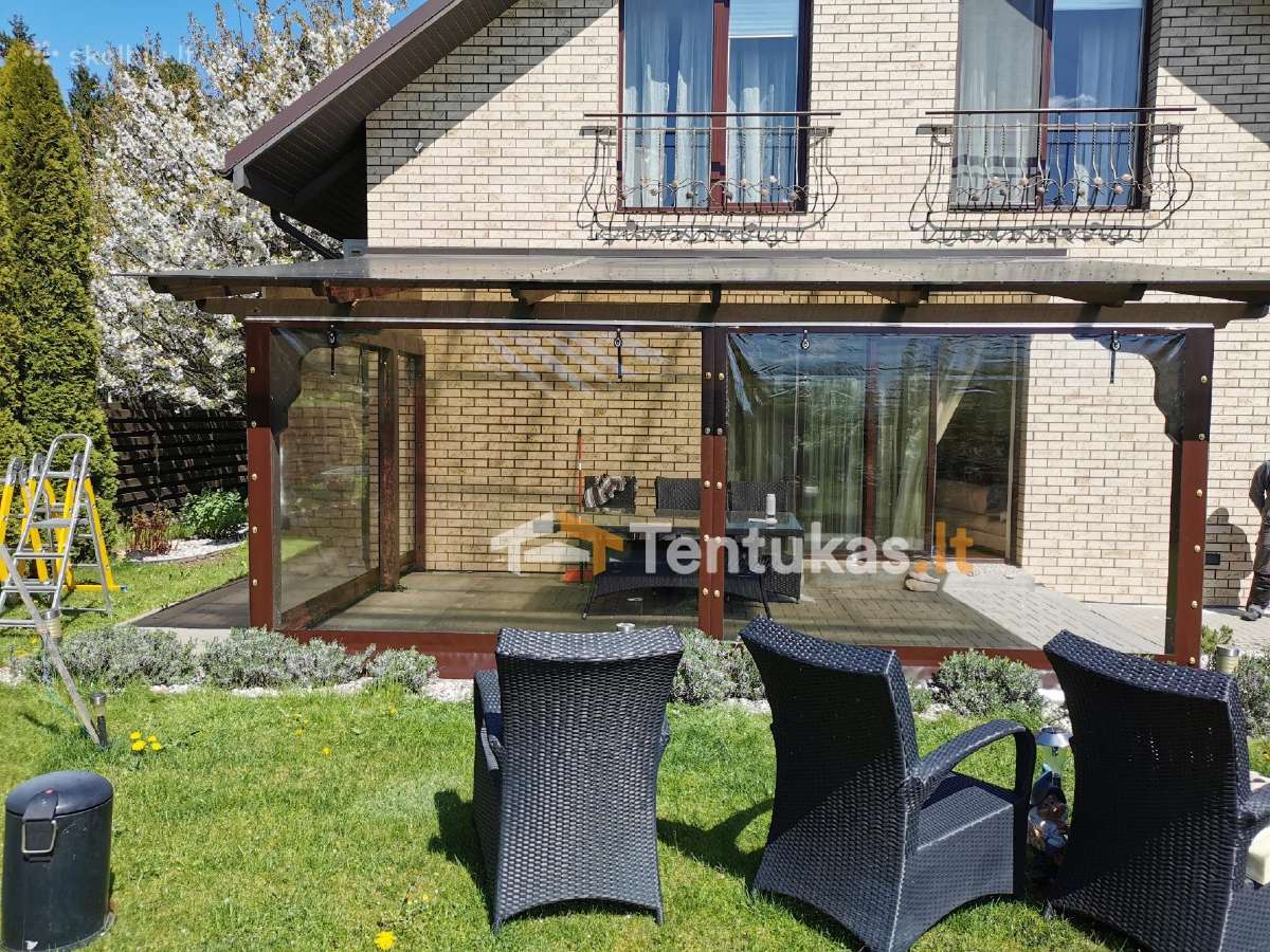 Skaidrūs Tentai pavėsinėms ir terasoms - nuotraukos Nr. 3