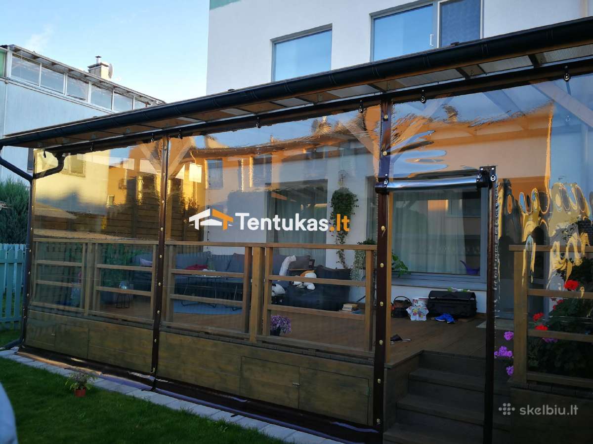Skaidrūs Tentai pavėsinėms ir terasoms - nuotraukos Nr. 4
