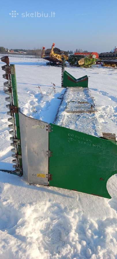 John deere Wts/ T originalus rapso stalas 6,0m.