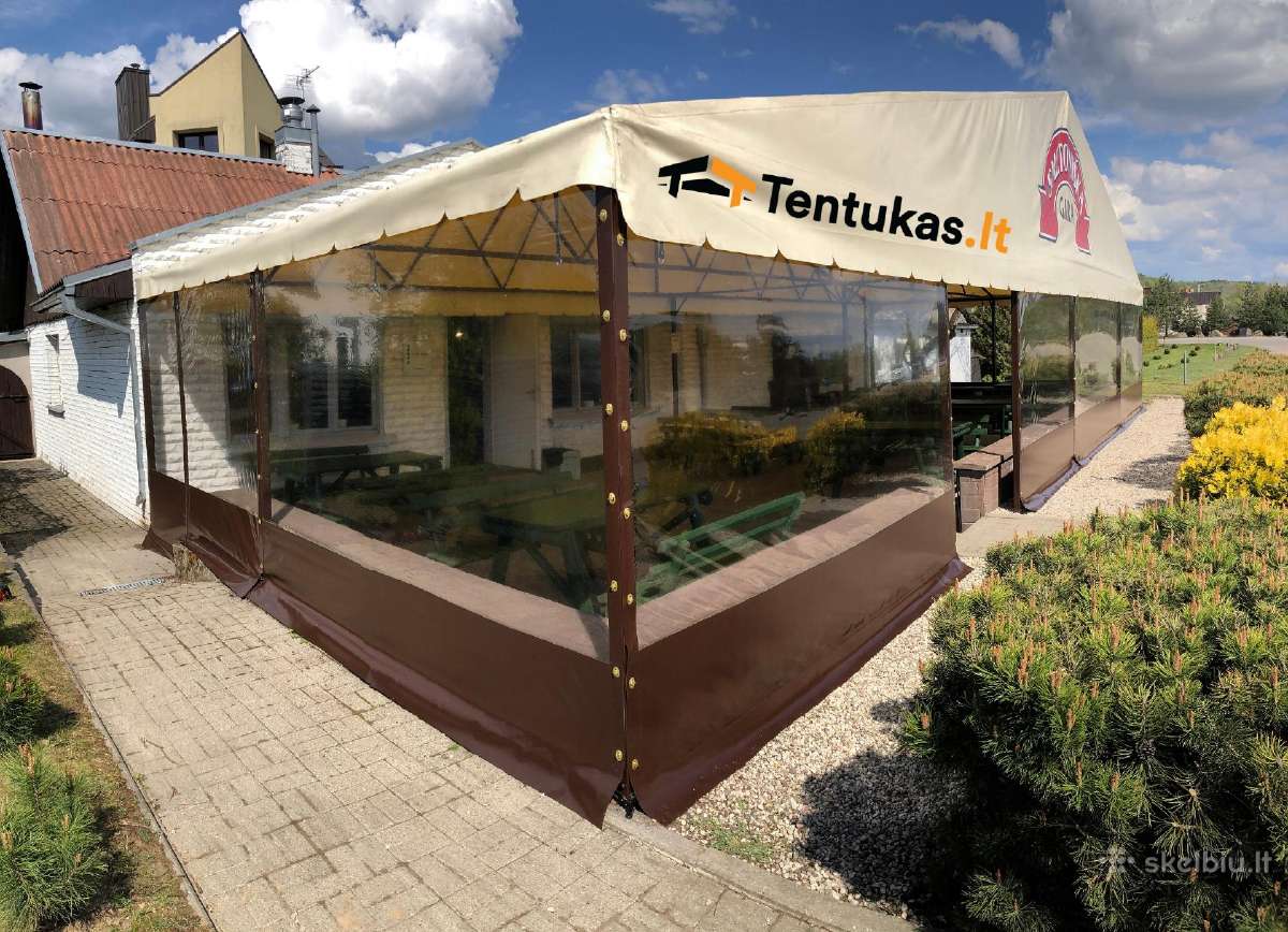 Skaidrūs Tentai pavėsinėms ir terasoms - nuotraukos Nr. 14