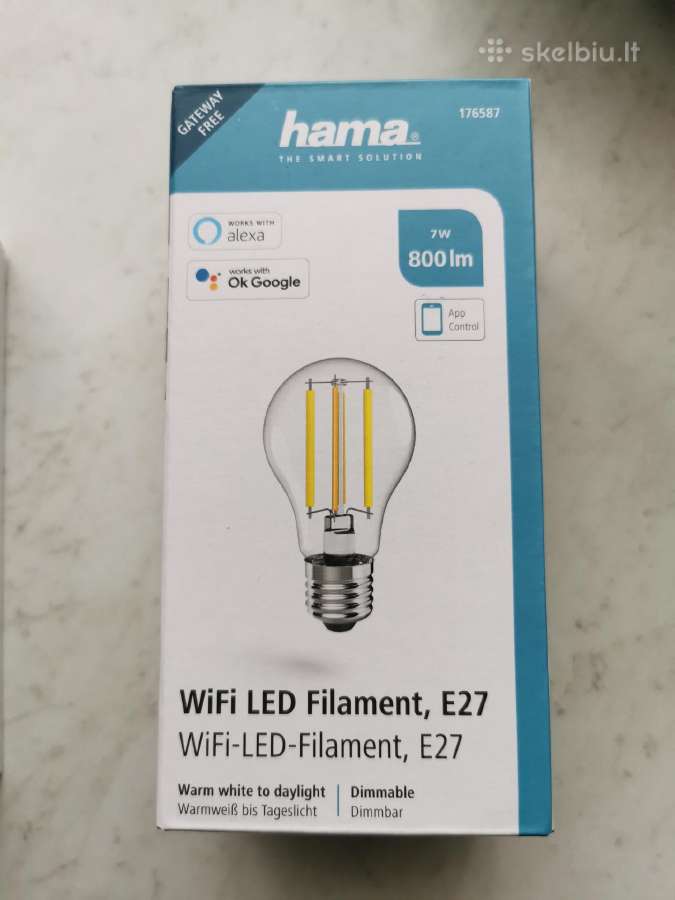 LED filament Retro lemputės