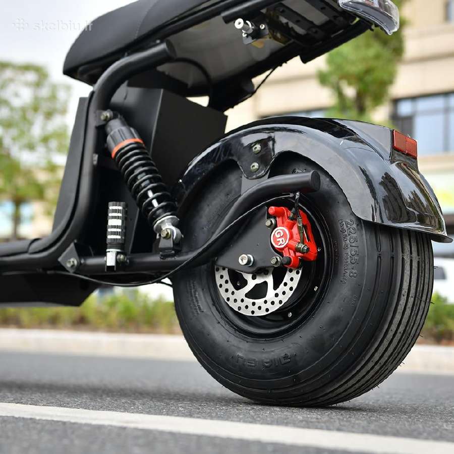 Elektrinis cioperis, motoroleris citycoco offroud - nuotraukos Nr. 10