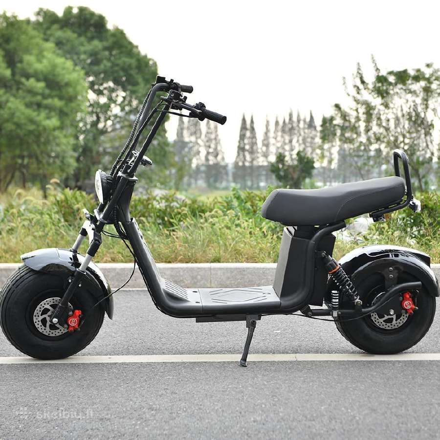 Elektrinis cioperis, motoroleris citycoco offroud - nuotraukos Nr. 8