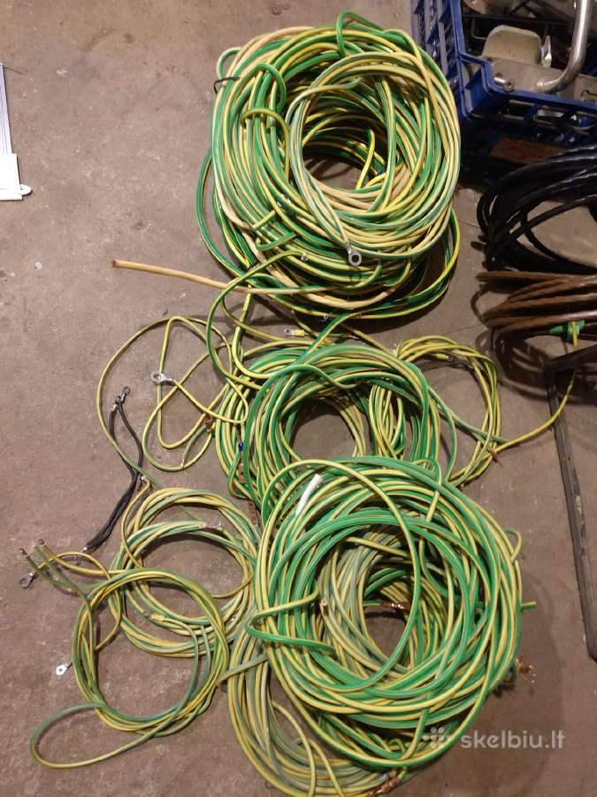 Elektros kabeliai lankstus viengysliai 25m2 16m2 - nuotraukos Nr. 2