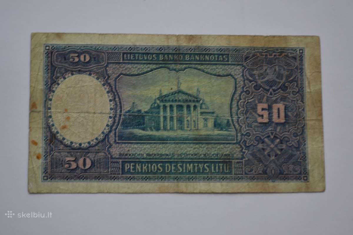 50 litu 1928 m. - nuotraukos Nr. 2